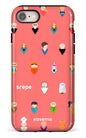 iPhone 7/8 Tough Personnages Saumon -