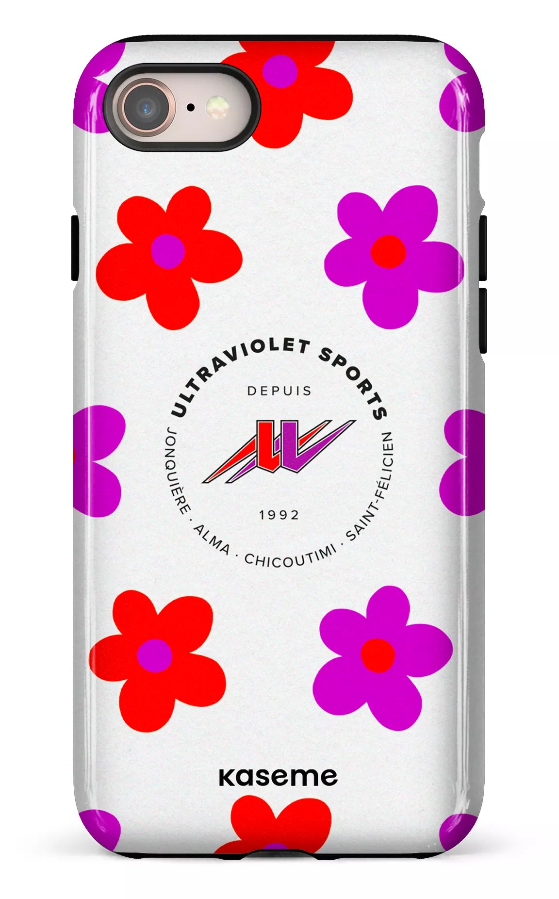iPhone 7/8 Tough UltraViolet Fleurs -