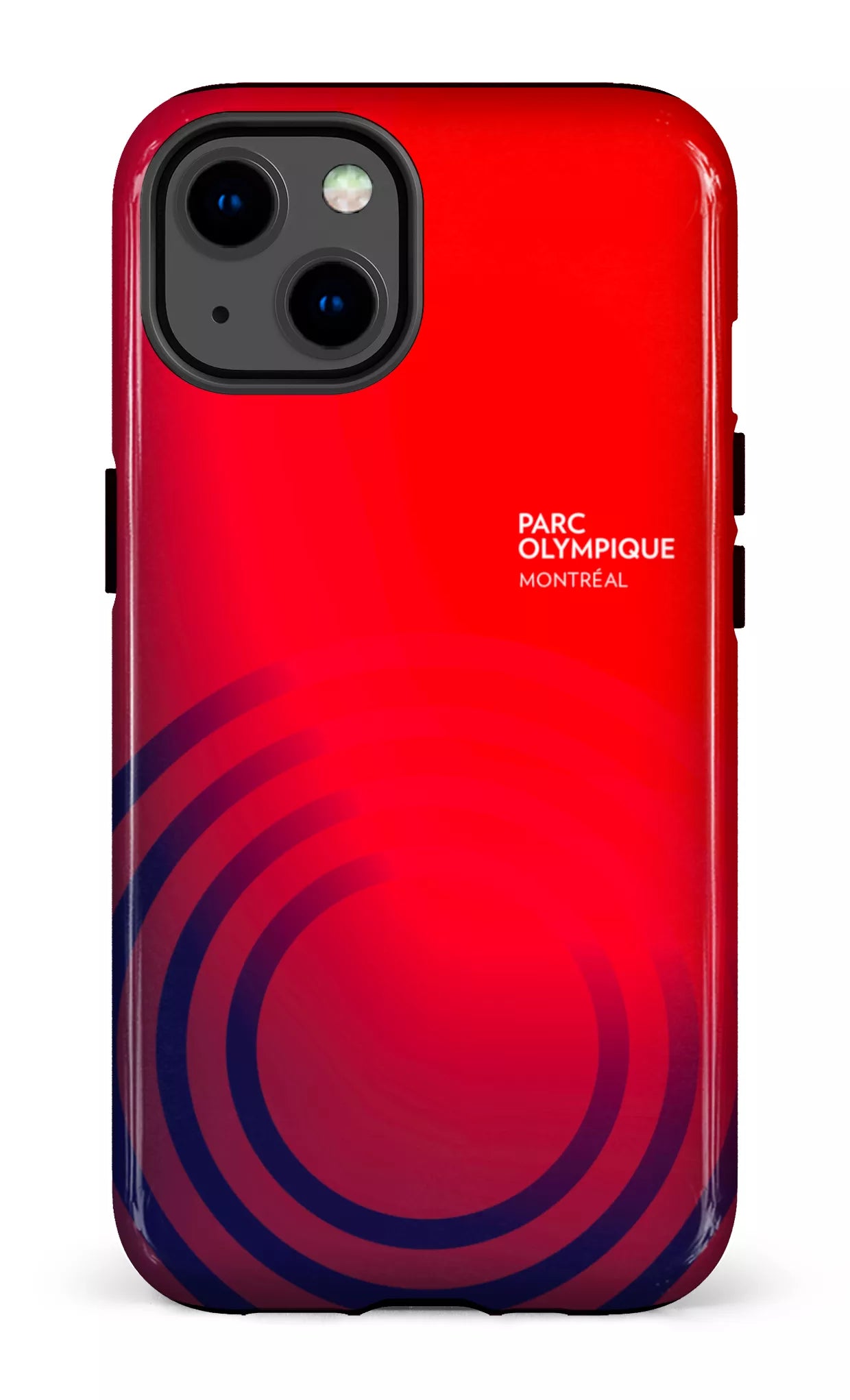 iPhone 13 Tough Parc Olympique - Logo Rouge/Bleu -