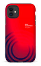 iPhone 11 Tough Matte Parc Olympique - Logo Rouge/Bleu -