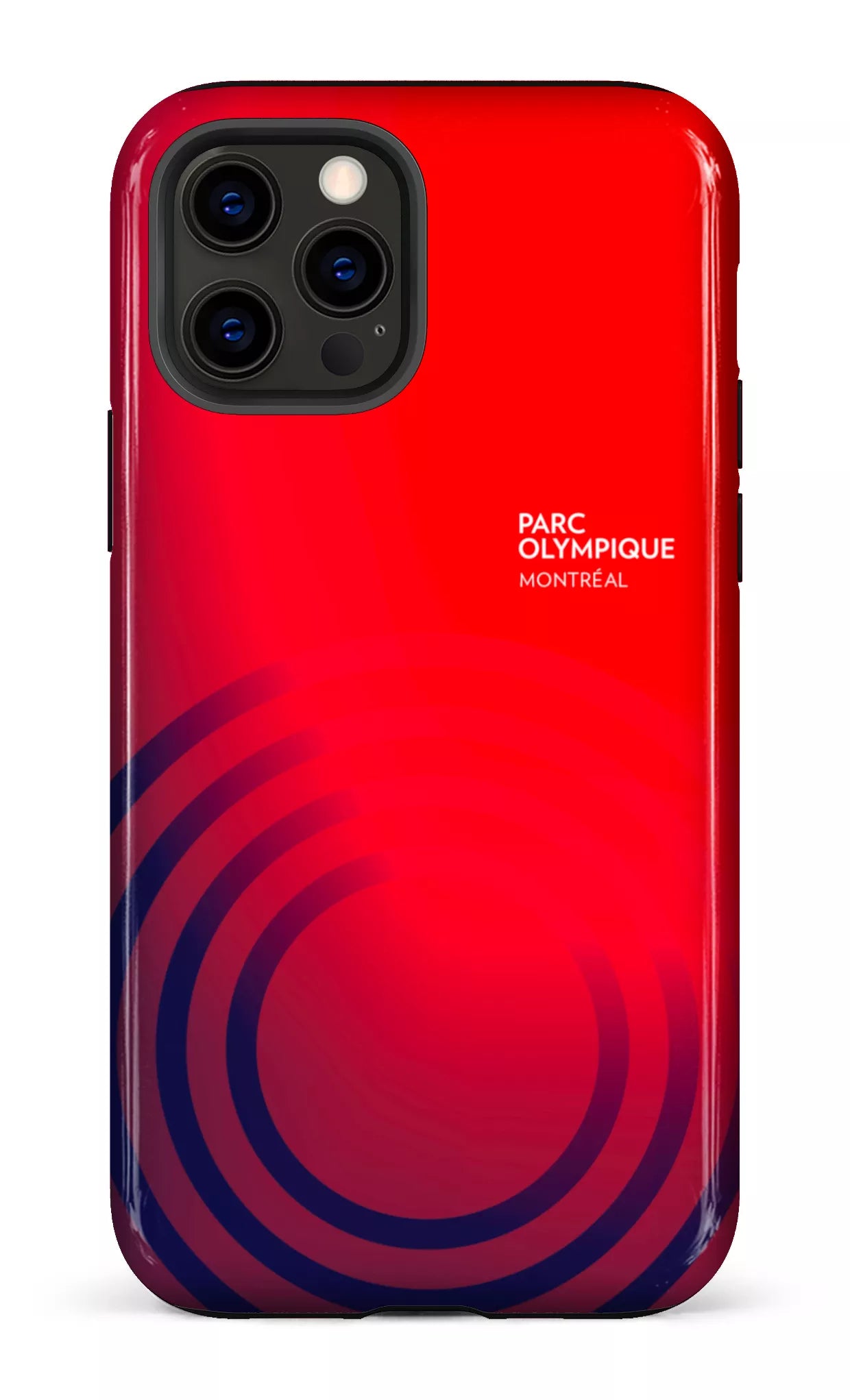 iPhone 12 Pro Tough Parc Olympique - Logo Rouge/Bleu -