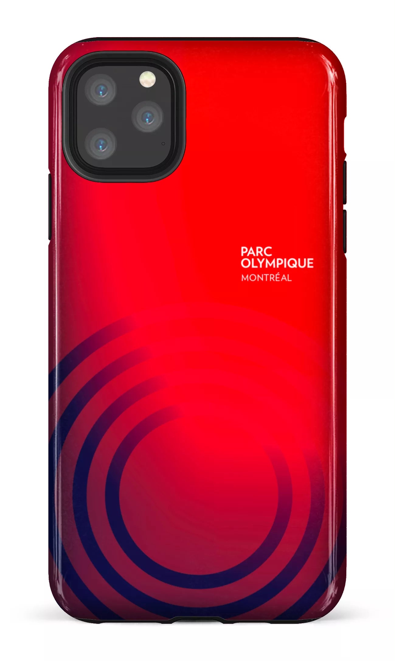 iPhone 11 Pro Max Tough Parc Olympique - Logo Rouge/Bleu -