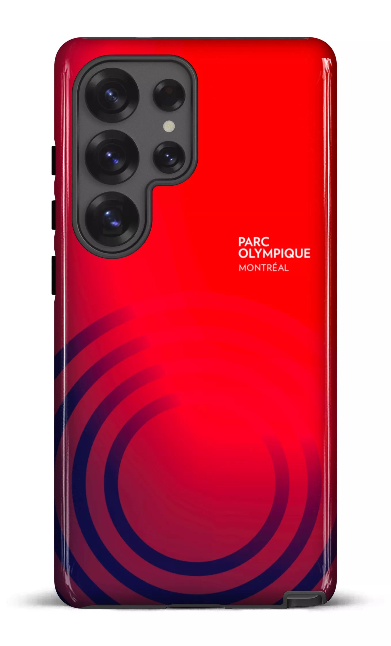 Galaxy S25 Ultra Tough (Gloss) Parc Olympique - Logo Rouge/Bleu -
