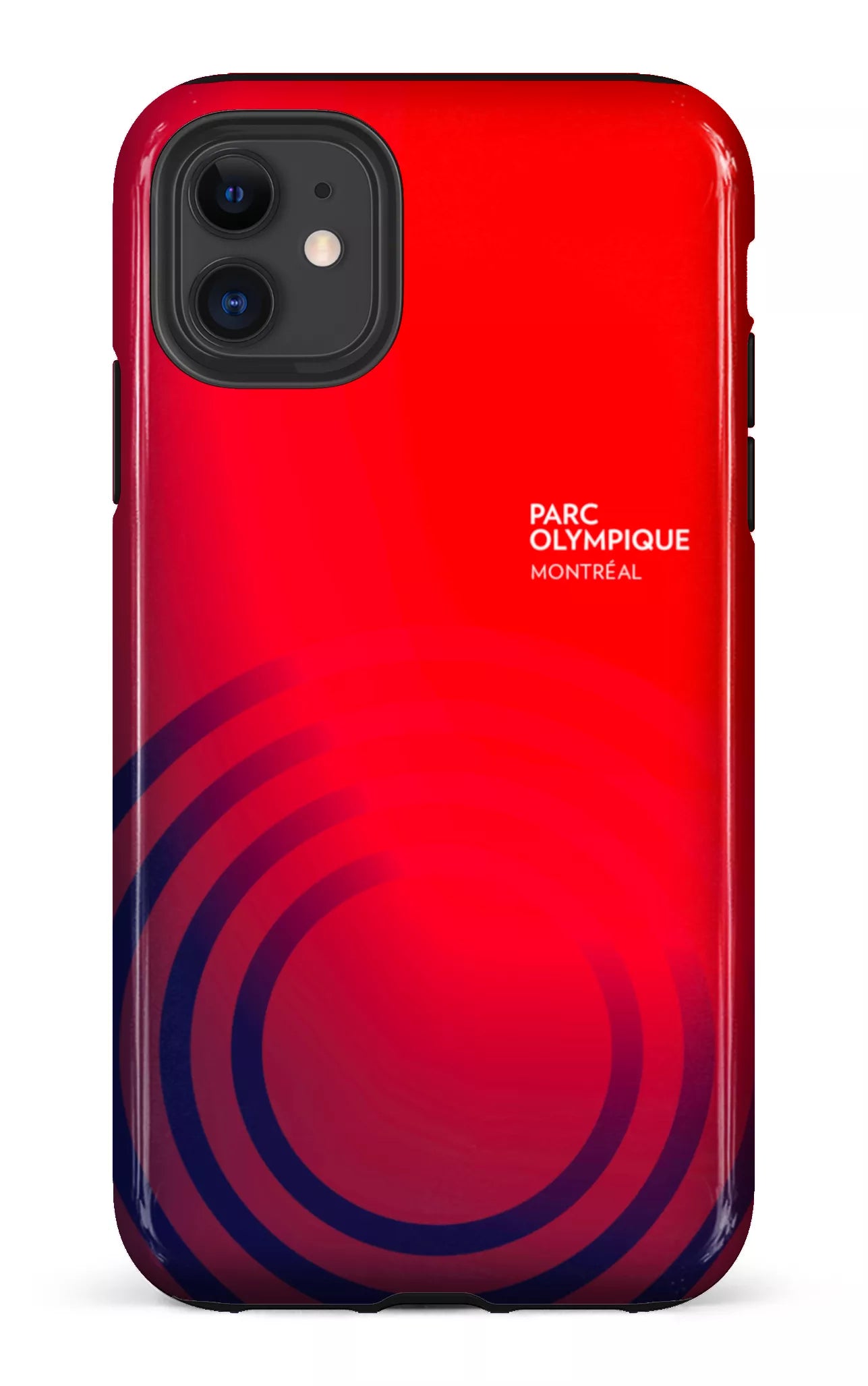 iPhone 11 Tough Parc Olympique - Logo Rouge/Bleu -