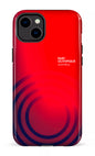 iPhone 14 Plus Tough Gloss Parc Olympique - Logo Rouge/Bleu -