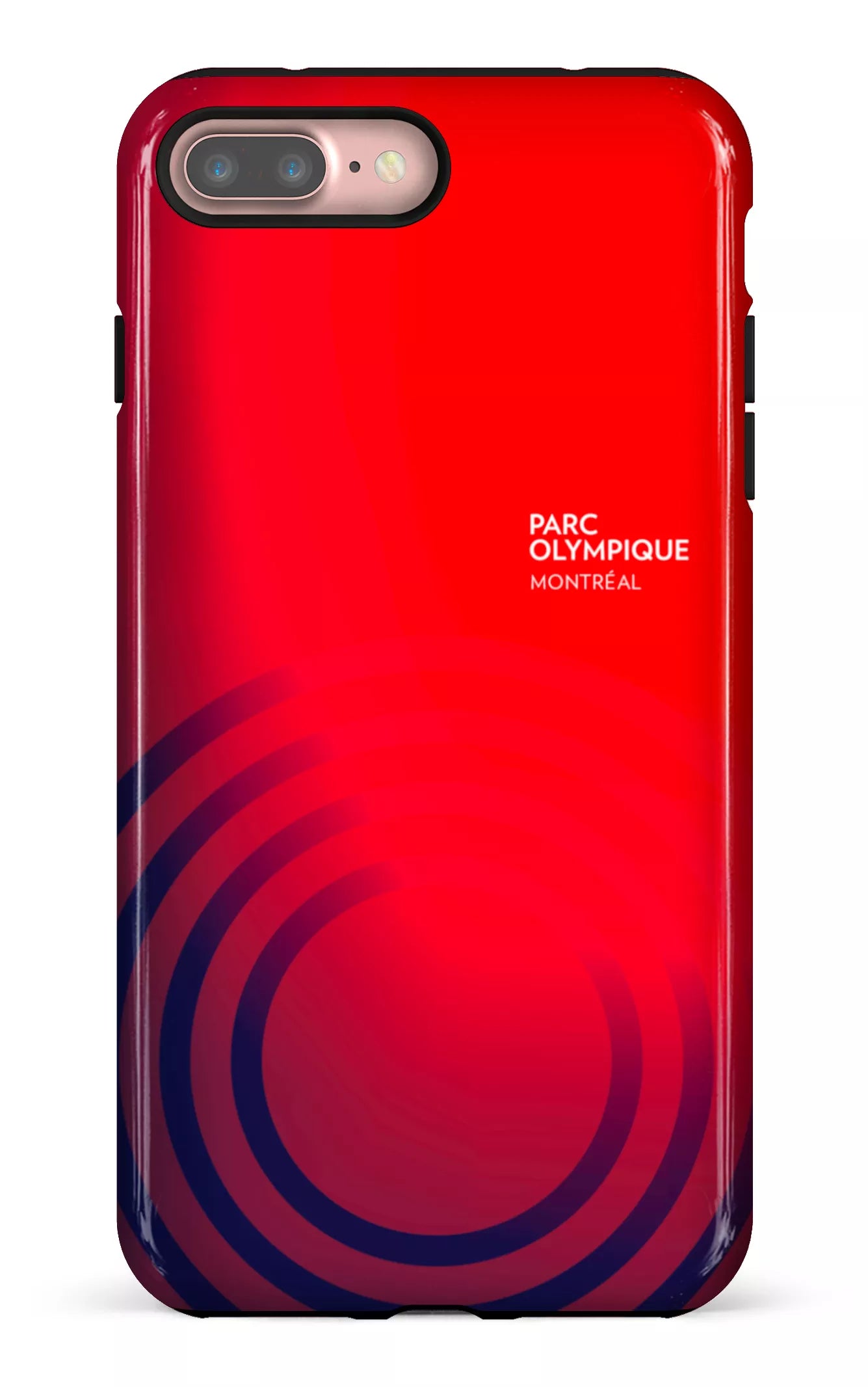 iPhone 7/8 Plus Tough Parc Olympique - Logo Rouge/Bleu -