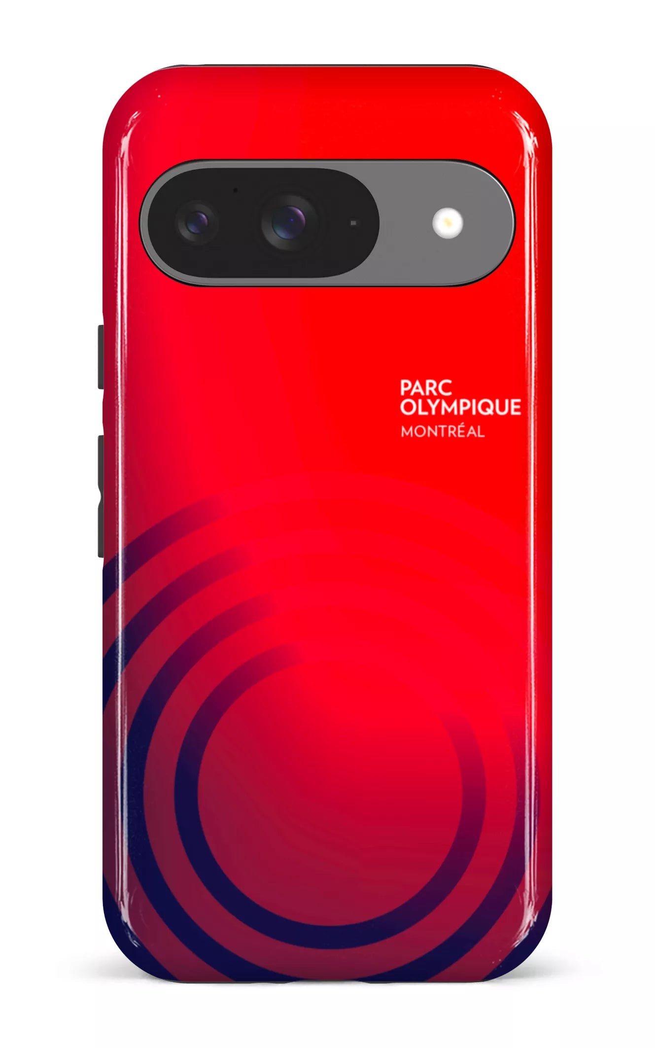 Google Pixel 9 Impact (Gloss) Parc Olympique - Logo Rouge/Bleu -