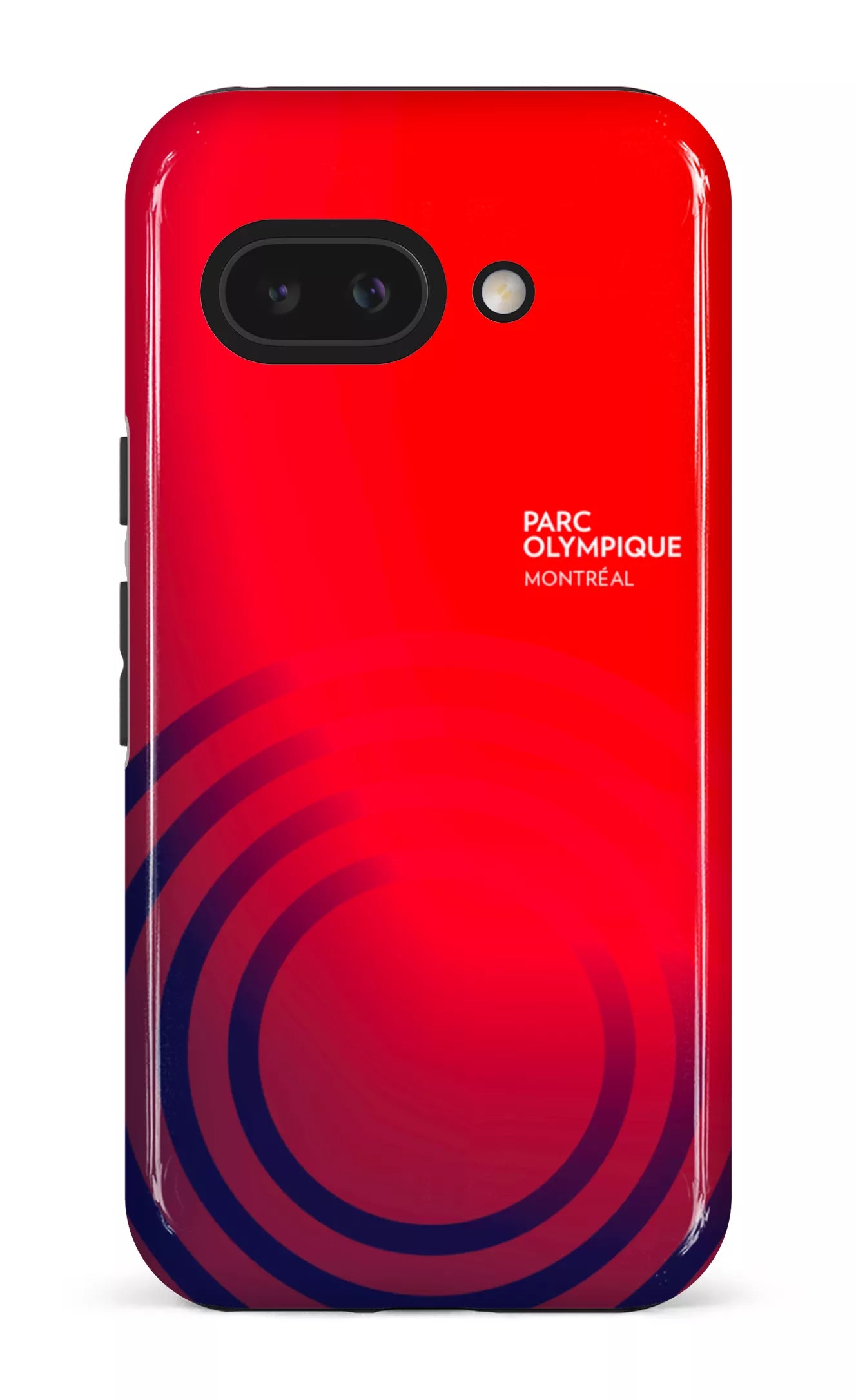 Google Pixel 9 A Impact (Gloss) Parc Olympique - Logo Rouge/Bleu -
