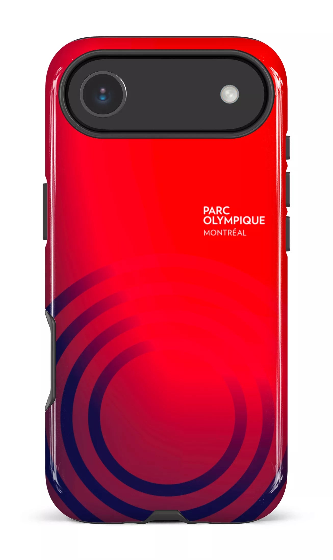 iPhone 17 Air Impact Case Parc Olympique - Logo Rouge/Bleu -