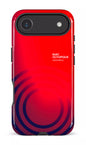 iPhone 17 Air Impact Case Parc Olympique - Logo Rouge/Bleu -