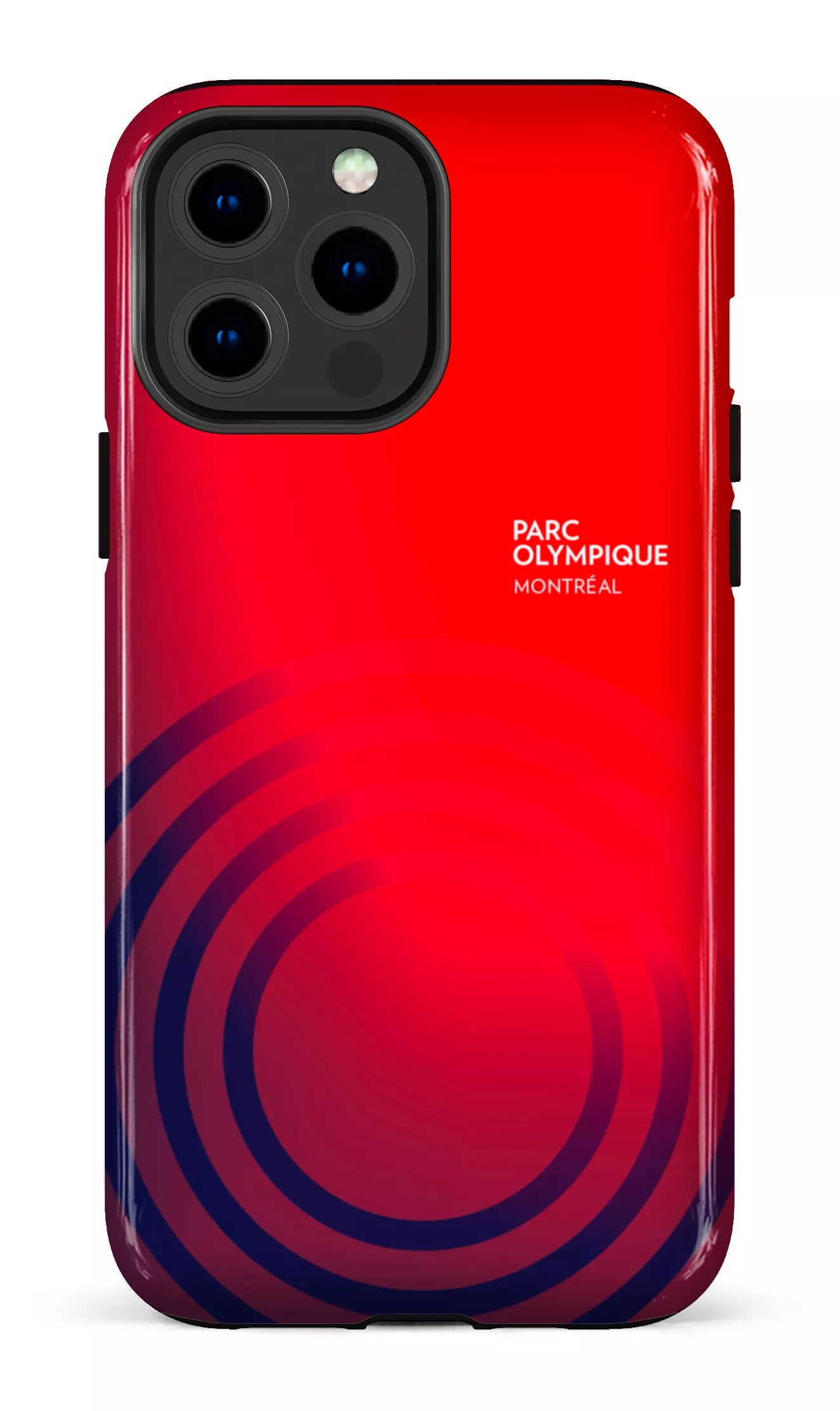 iPhone 13 Pro Max Tough Parc Olympique - Logo Rouge/Bleu -