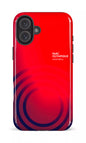 iPhone 16 Plus Impact Case Parc Olympique - Logo Rouge/Bleu -