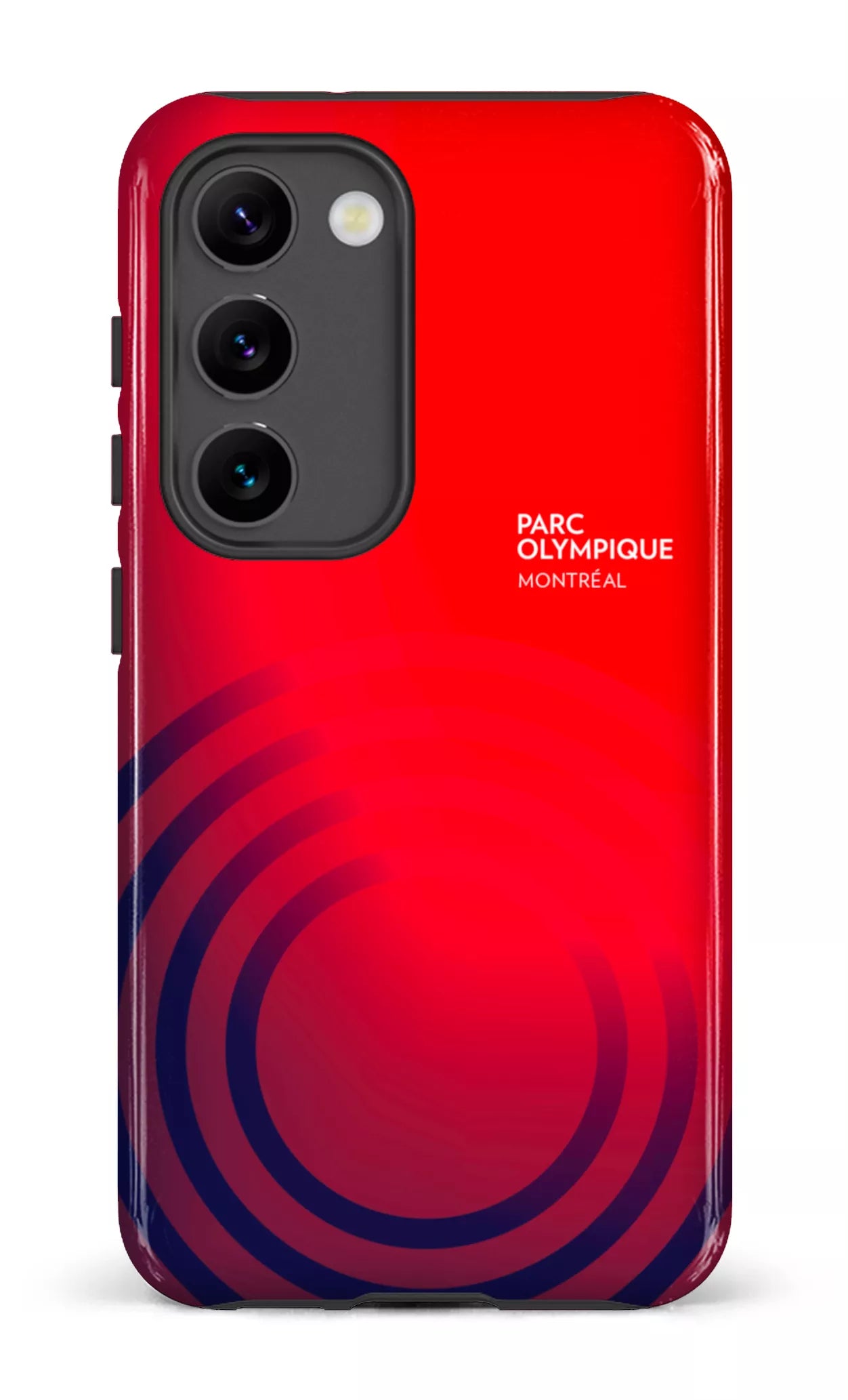 Galaxy S23 Tough Gloss Parc Olympique - Logo Rouge/Bleu -