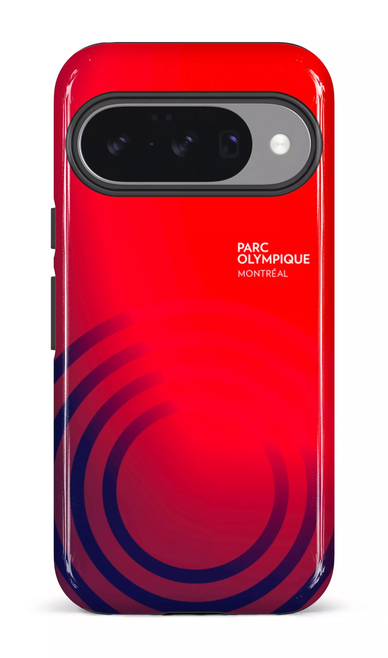 Google Pixel 10 Impact (Gloss) Parc Olympique - Logo Rouge/Bleu -