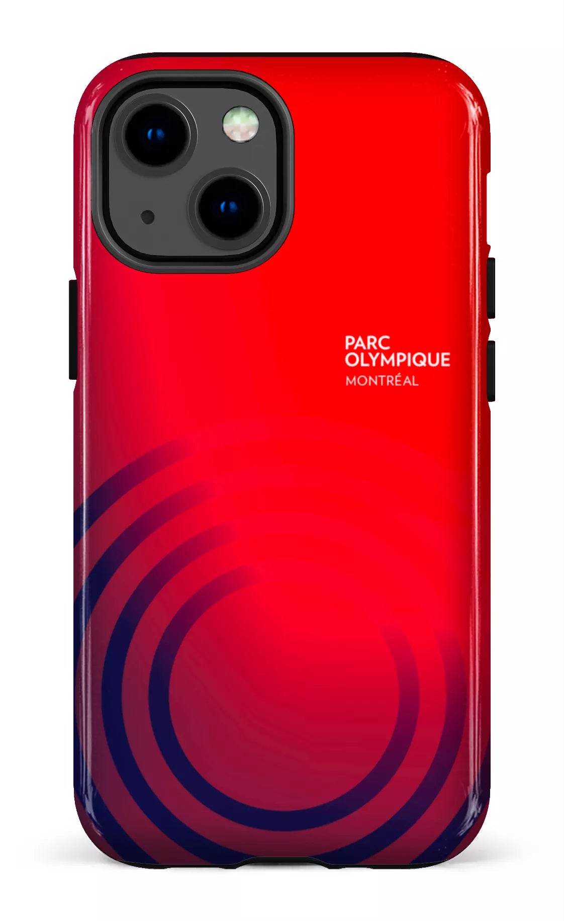 iPhone 13 Mini Tough Parc Olympique - Logo Rouge/Bleu -