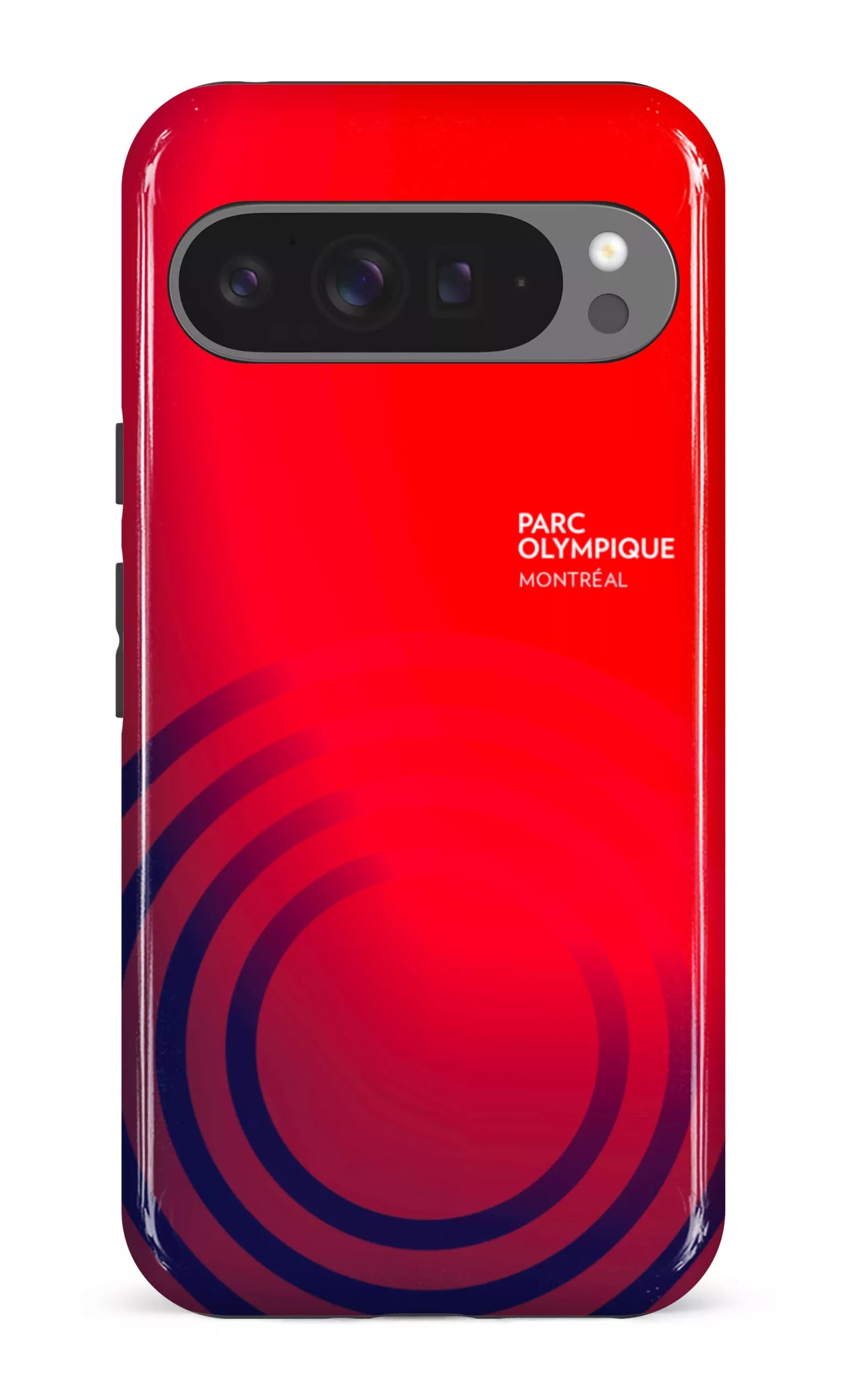 Google Pixel 9 Pro XL Impact (Gloss) Parc Olympique - Logo Rouge/Bleu -