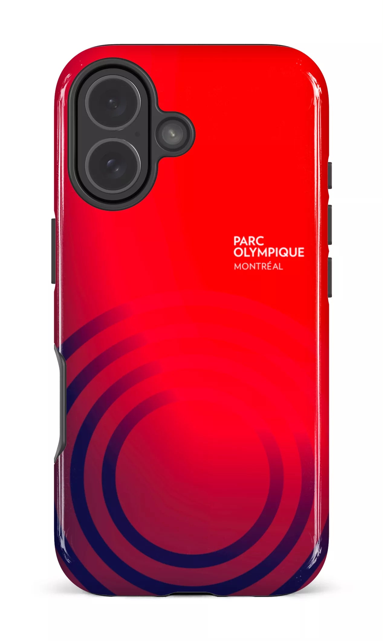 iPhone 17 Impact Case Parc Olympique - Logo Rouge/Bleu -