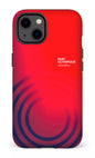 iPhone 13 Tough Matte Parc Olympique - Logo Rouge/Bleu -