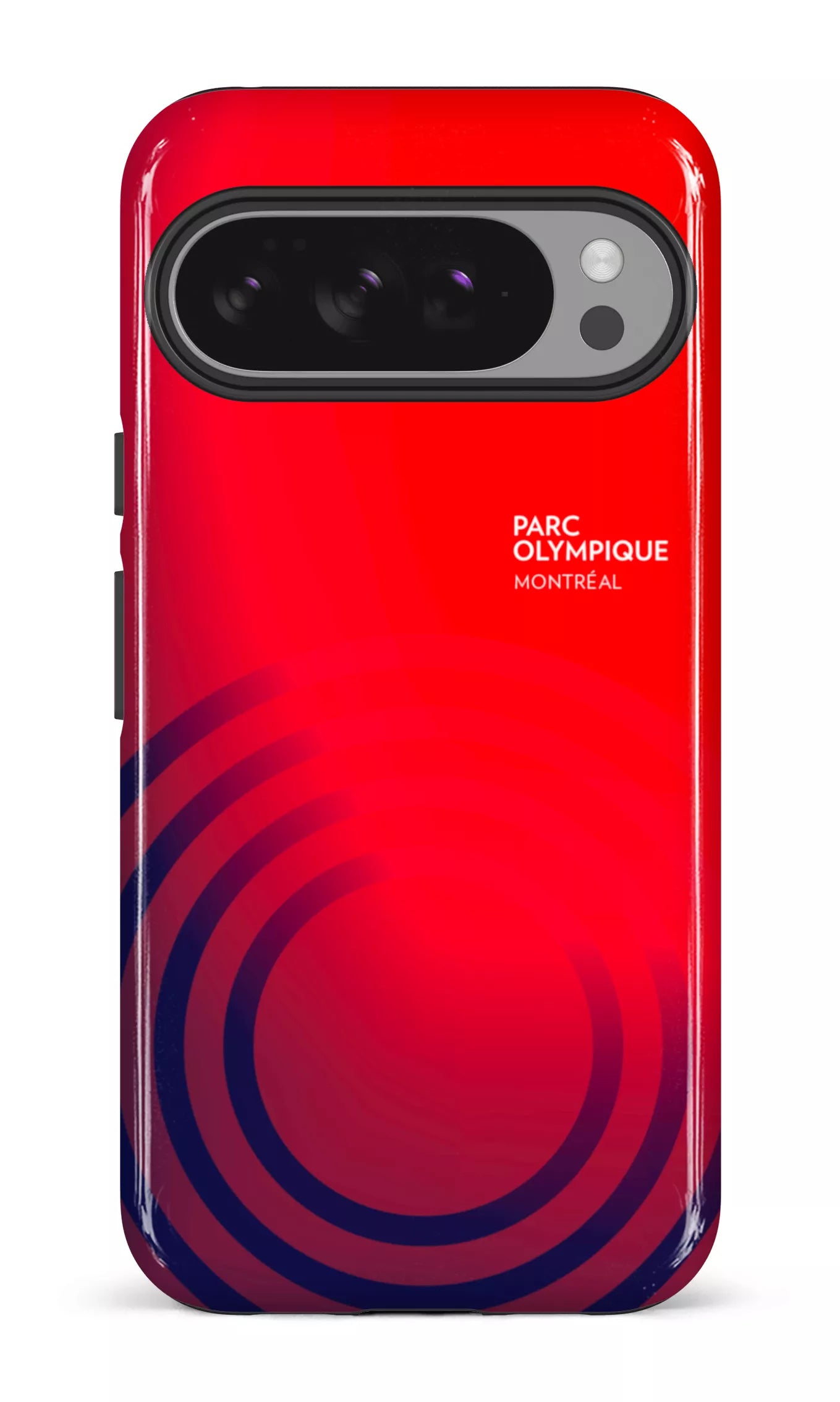 Google Pixel 10 Pro XL Impact (Gloss) Parc Olympique - Logo Rouge/Bleu -
