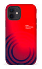 iPhone 12 Tough Matte Parc Olympique - Logo Rouge/Bleu -