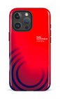 iPhone 16 Pro Max Impact Case Parc Olympique - Logo Rouge/Bleu -