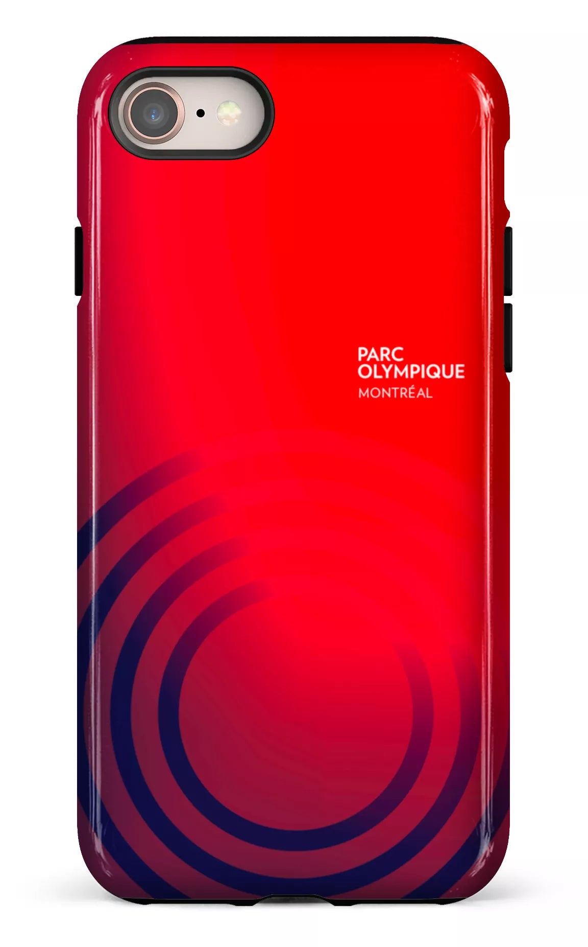 iPhone 8 Tough Parc Olympique - Logo Rouge/Bleu -