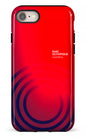 iPhone 8 Tough Parc Olympique - Logo Rouge/Bleu -