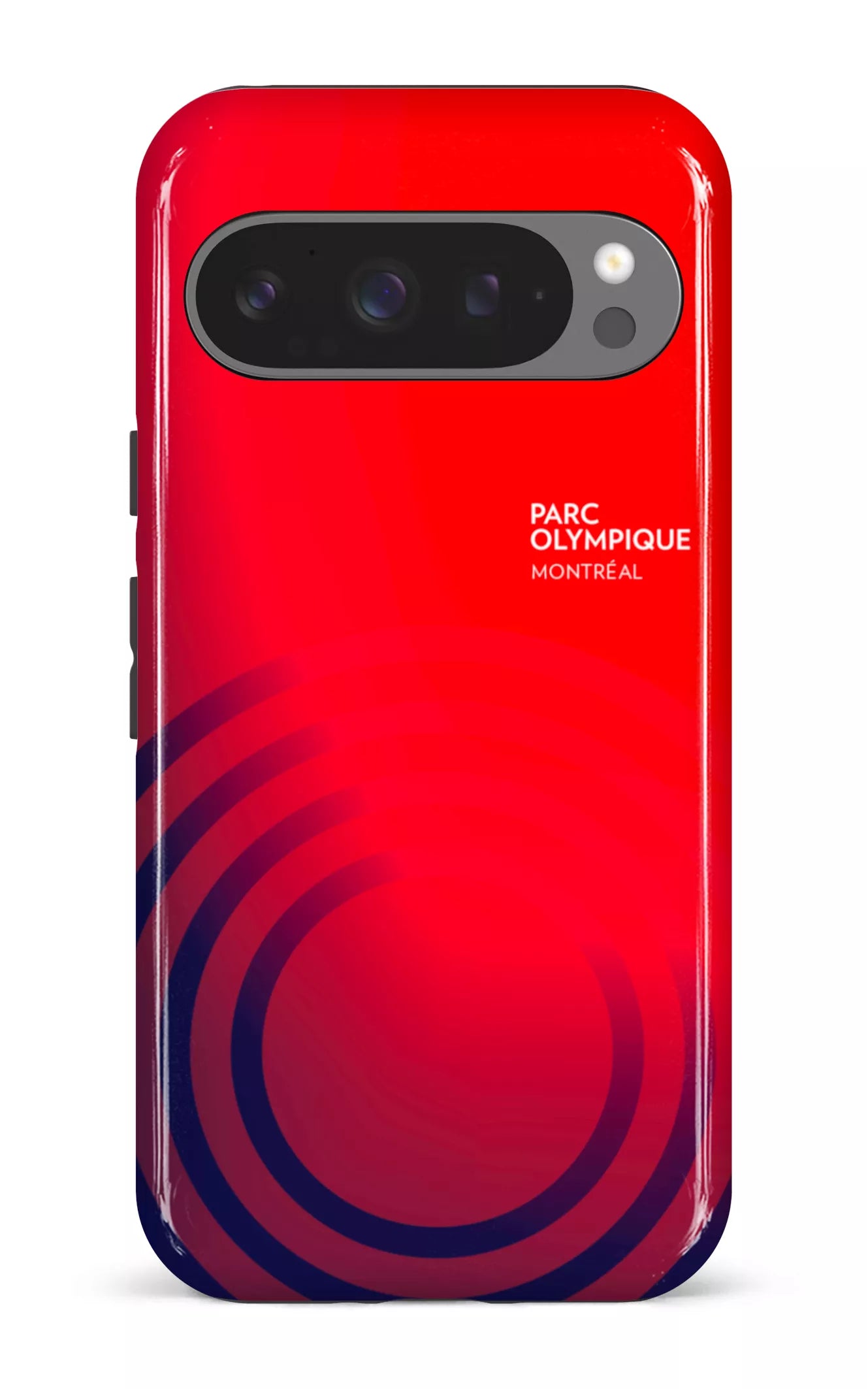 Google Pixel 9 Pro Impact (Gloss) Parc Olympique - Logo Rouge/Bleu -