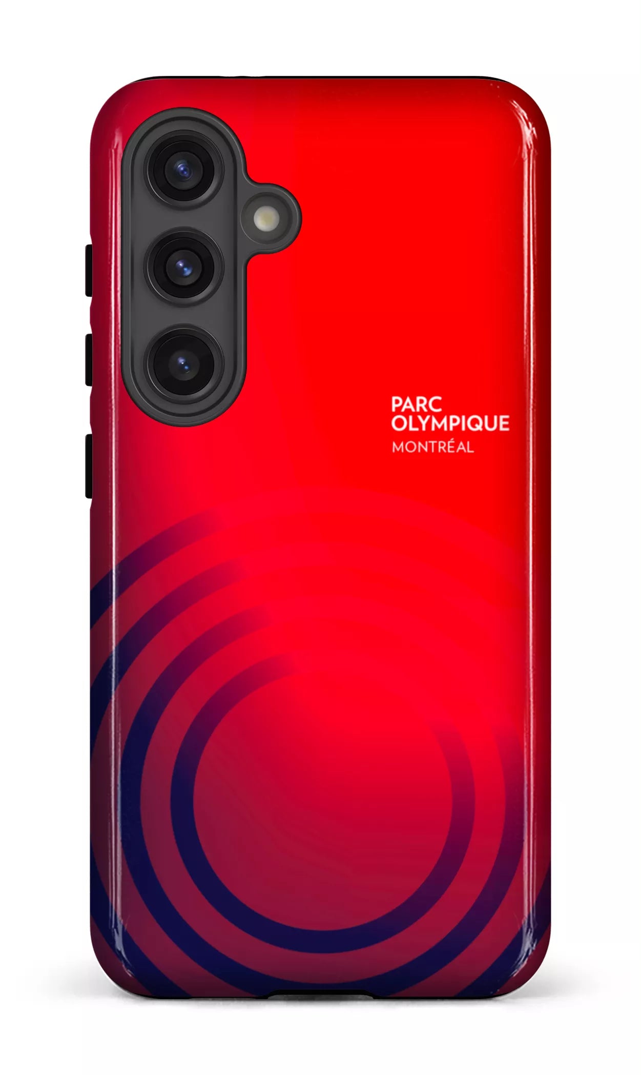 Galaxy S24 Tough (Gloss) Parc Olympique - Logo Rouge/Bleu -