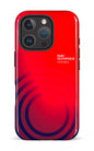 iPhone 16 Pro Impact Case Parc Olympique - Logo Rouge/Bleu -