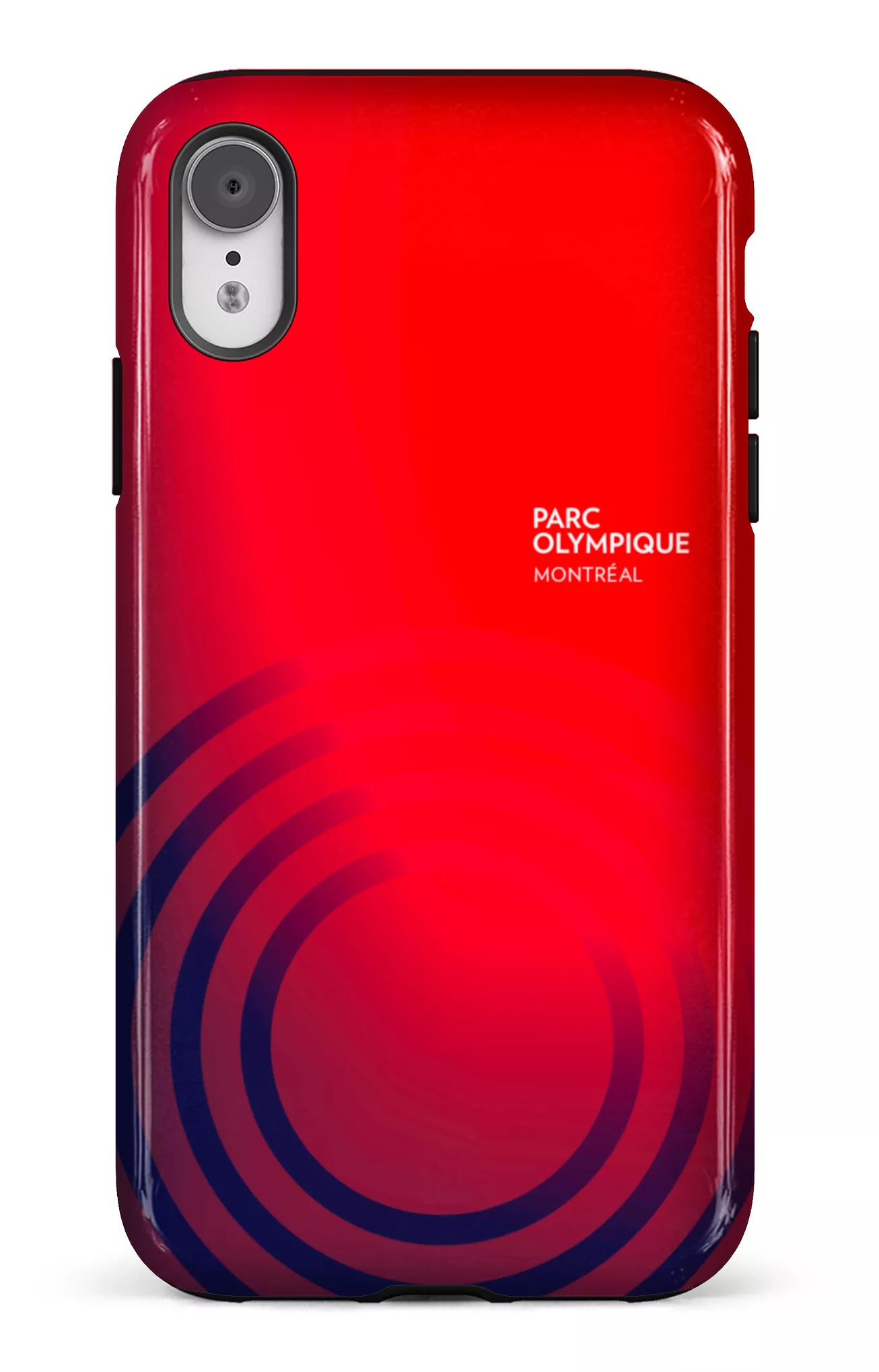 iPhone XR Tough Parc Olympique - Logo Rouge/Bleu -