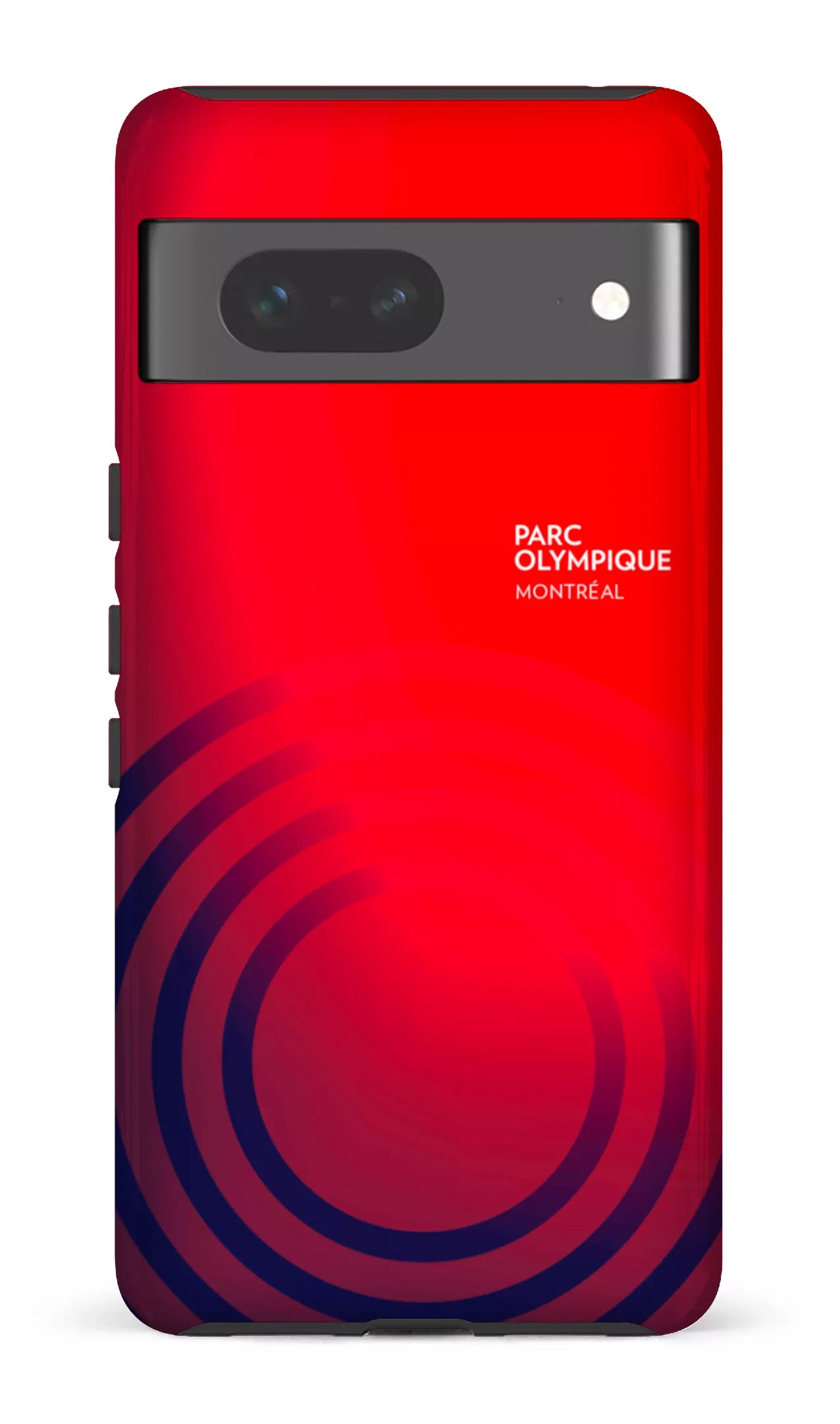 Google Pixel 7 Tough Gloss Parc Olympique - Logo Rouge/Bleu -