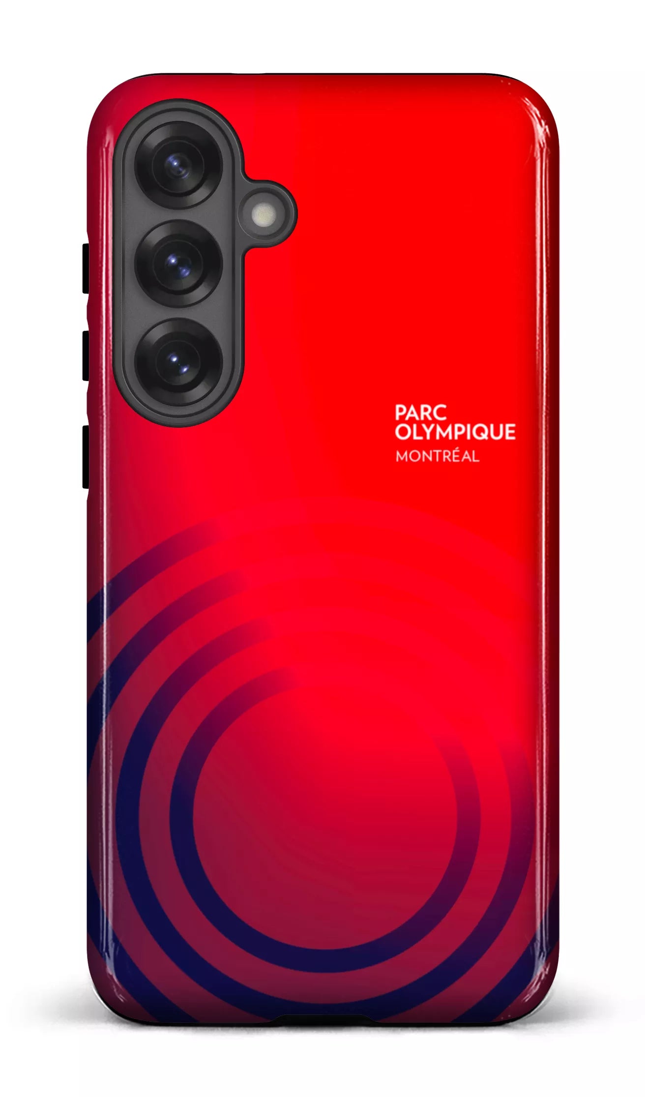 Galaxy S25 Plus Tough (Gloss) Parc Olympique - Logo Rouge/Bleu -