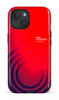 iPhone 15 Tough (Gloss) Parc Olympique - Logo Rouge/Bleu -