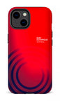 iPhone 14 Tough Gloss Parc Olympique - Logo Rouge/Bleu -