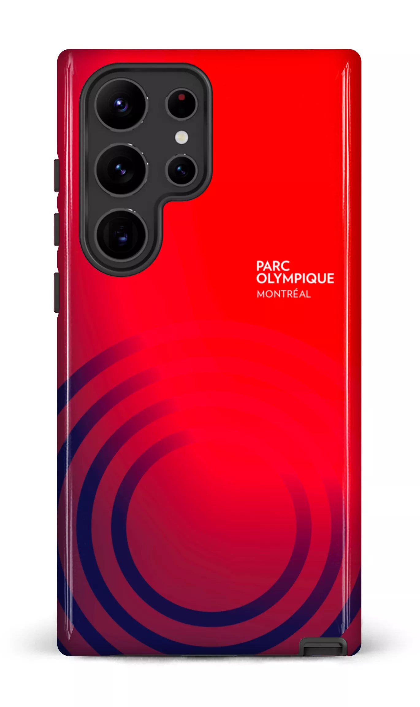 Galaxy S23 Ultra Tough Gloss Parc Olympique - Logo Rouge/Bleu -