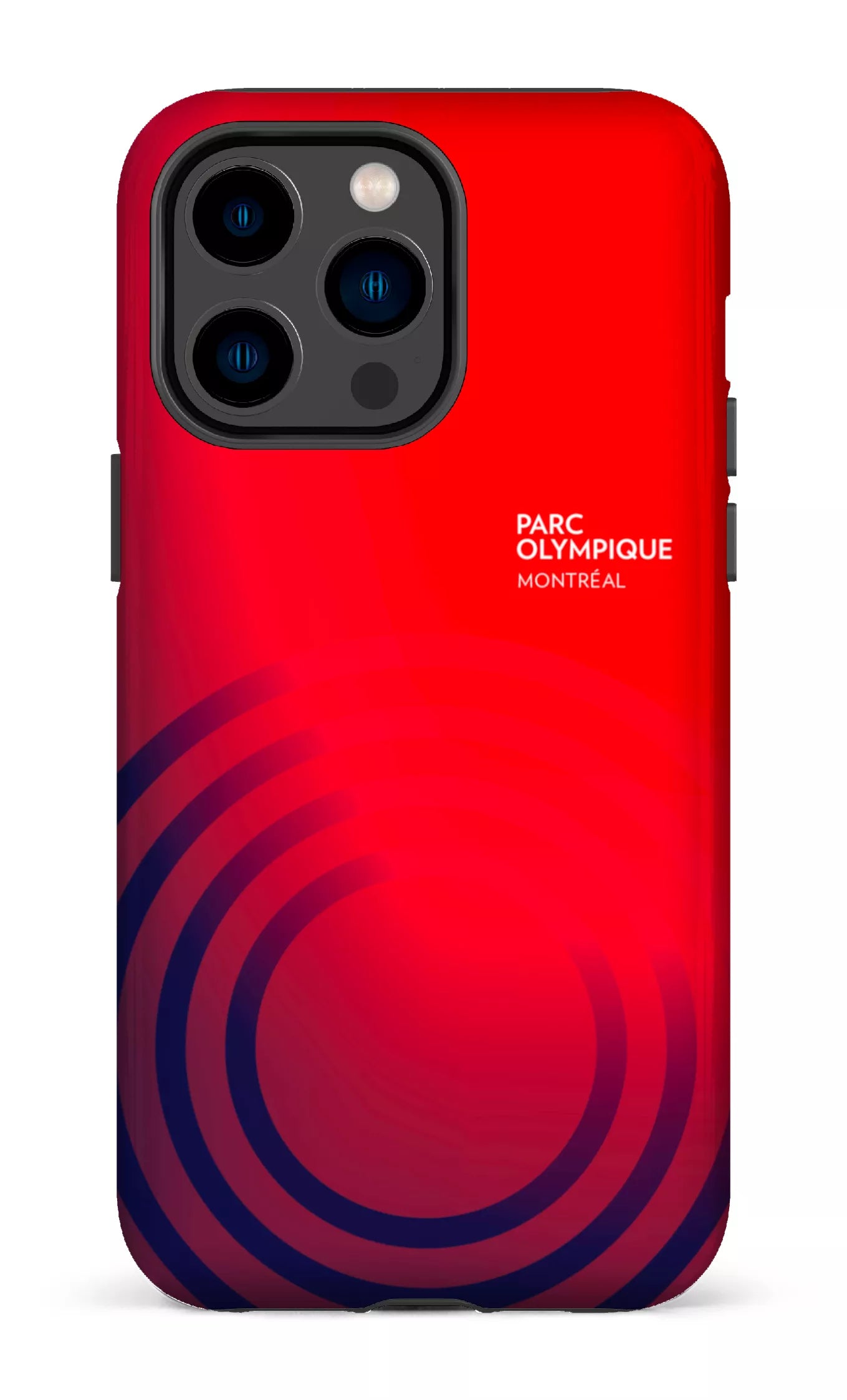 iPhone 14 Pro Max Tough Parc Olympique - Logo Rouge/Bleu -