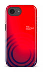 IPhone 16 E Impact Case Parc Olympique - Logo Rouge/Bleu -