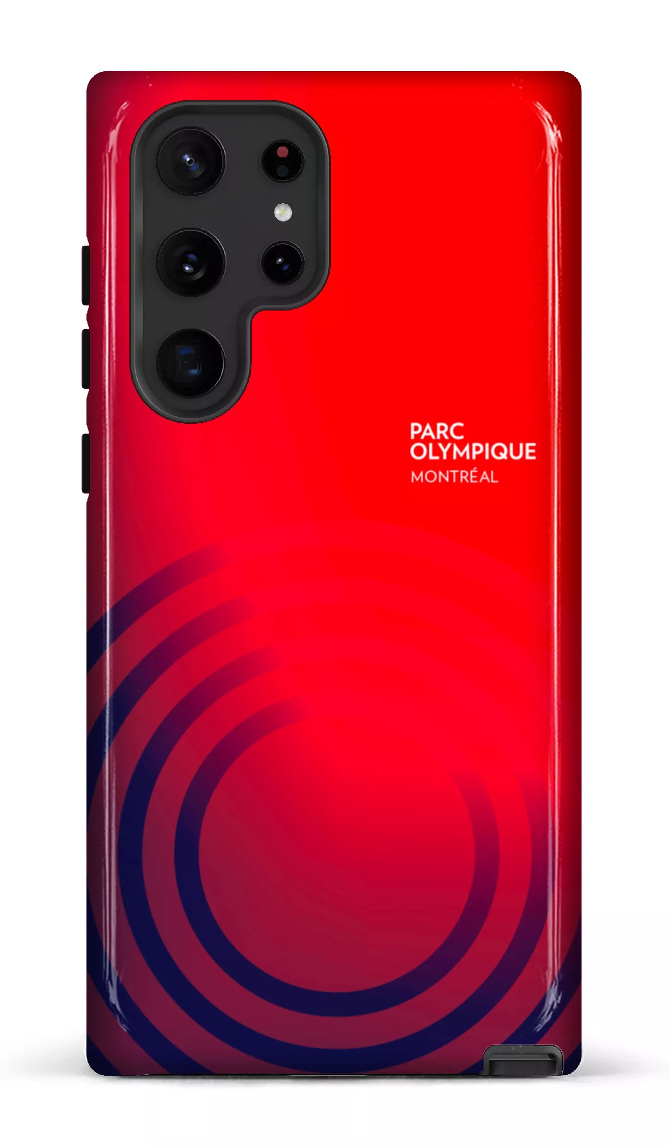 Galaxy S22 Ultra Tough Parc Olympique - Logo Rouge/Bleu -