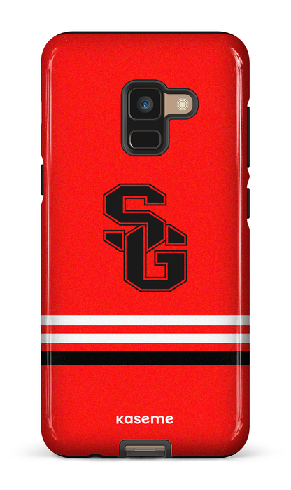 Galaxy A8 Tough Dragons PSG Rouge -