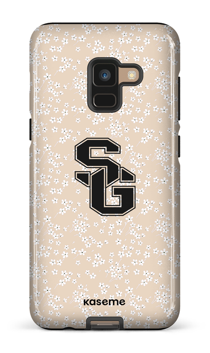 Galaxy A8 Tough Posy Beige x Dragons -