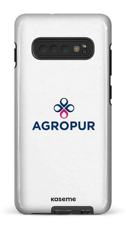 Galaxy S10 Plus Tough Agropur Blanc -