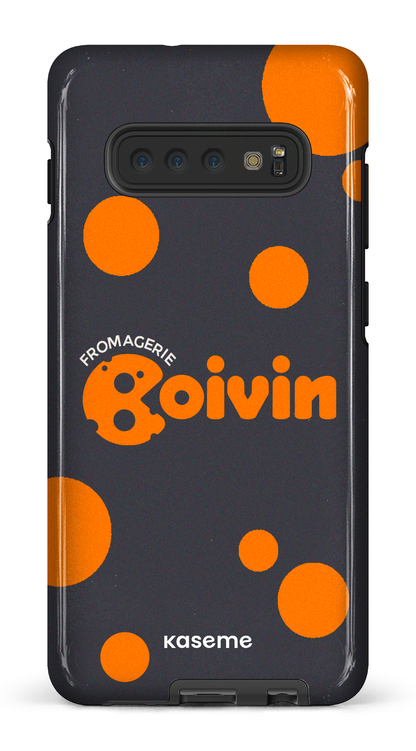Galaxy S10 Plus Tough Boivin Gris x Ronds -