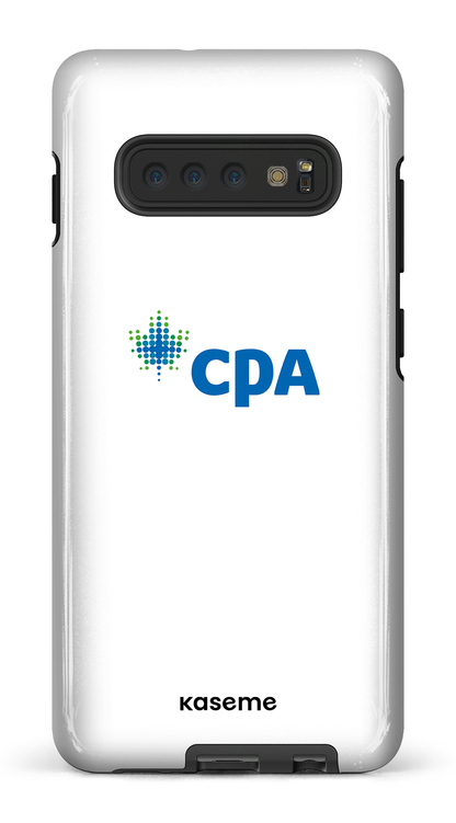 Galaxy S10 Plus Tough CPA Blanc -