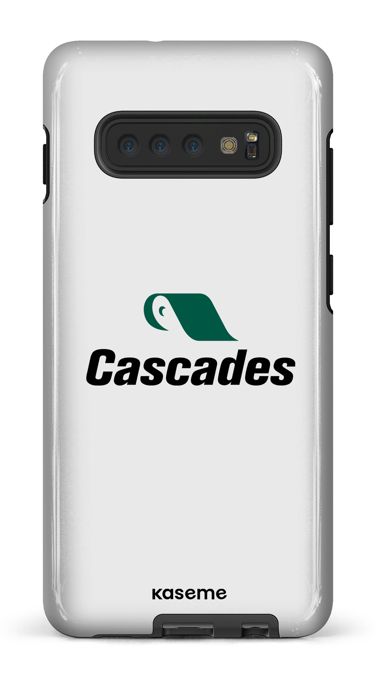 Galaxy S10 Plus Tough Cascades Blanc -