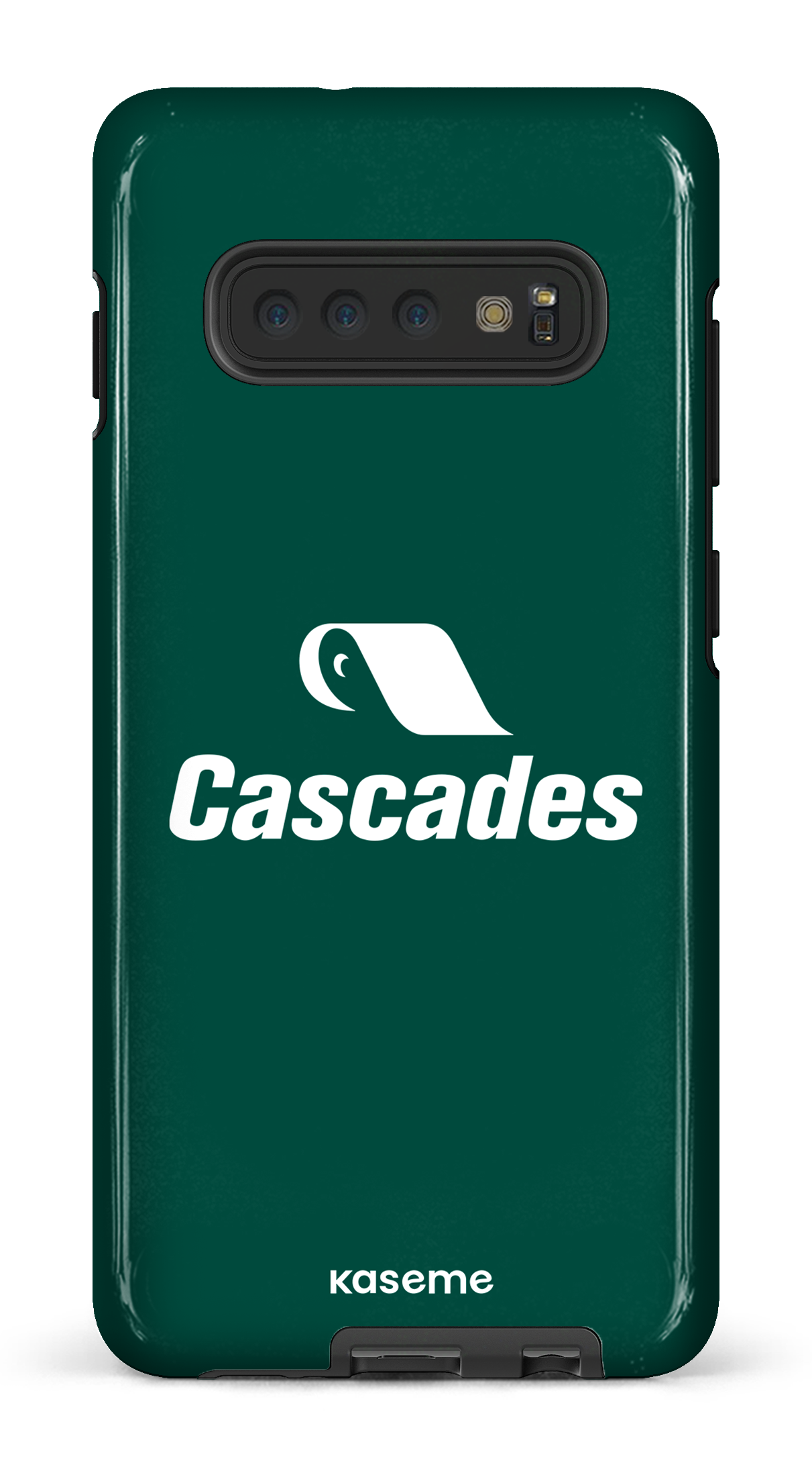 Galaxy S10 Plus Tough Cascades Vert -
