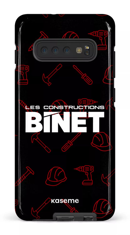 Galaxy S10 Plus Tough Constructions Binet Noir -