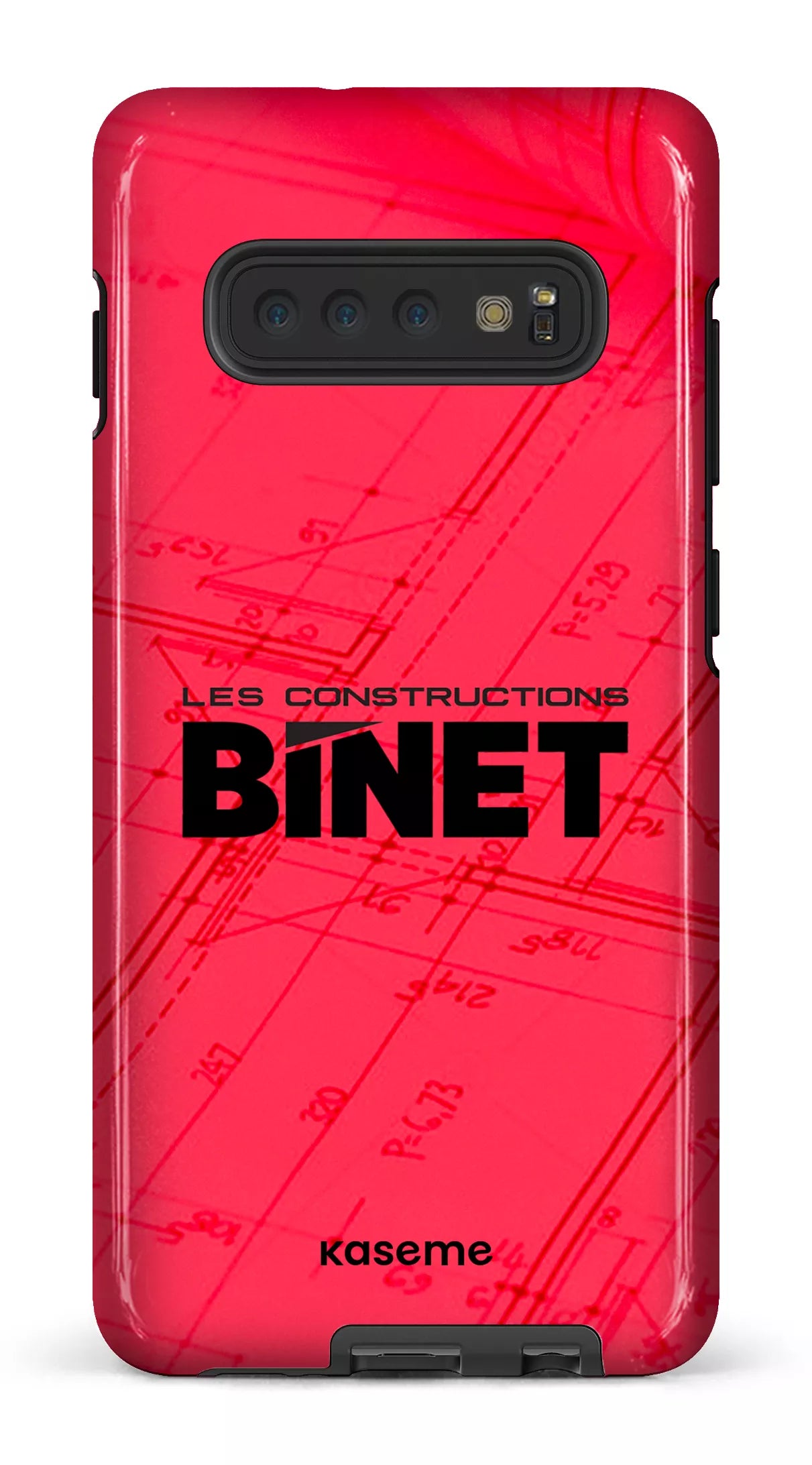 Galaxy S10 Plus Tough Constructions Binet Rouge -