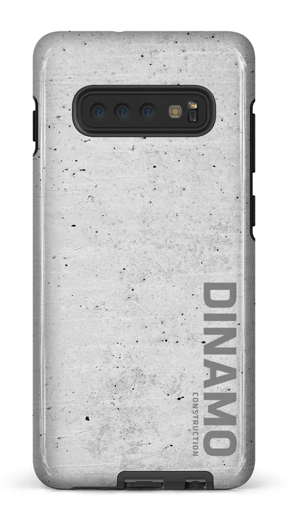 Galaxy S10 Plus Tough Dinamo Gris x Logo Gris -