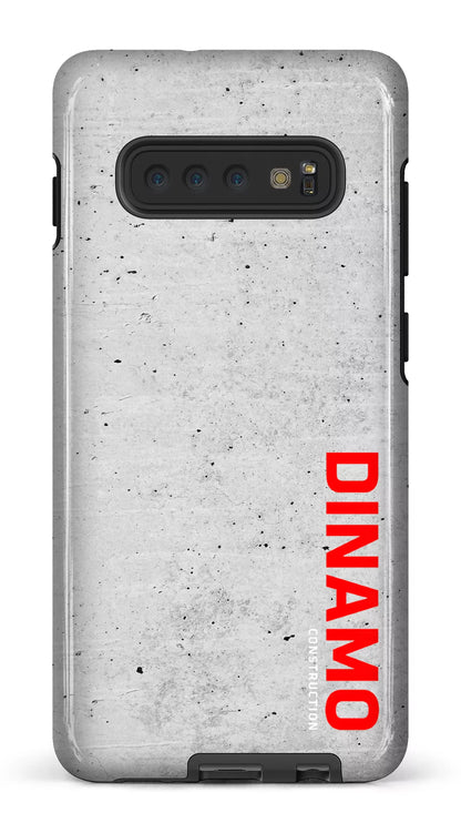Galaxy S10 Plus Tough Dinamo Gris x Logo Rouge -